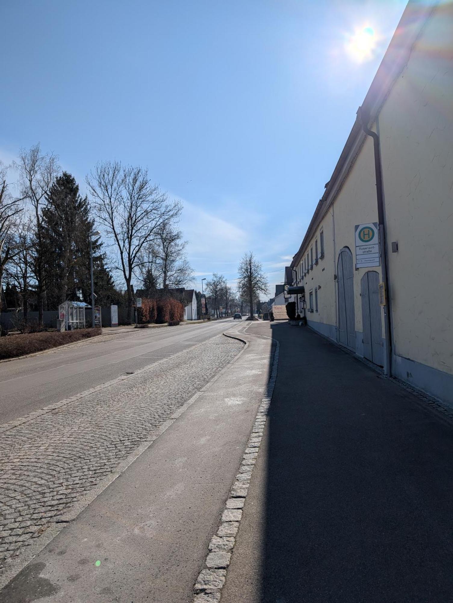 Hotel-Gasthof Zur Rose Weißenhorn エクステリア 写真